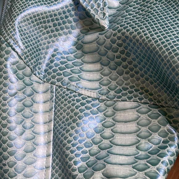 Faux snake skin jacket - Picture 2 of 2